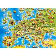 Map of Europe Pussel 100 bitar